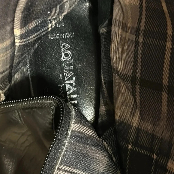 Aquatalia boots,vtg,women 7.5,knee high ,tall,riding boots,pre owned,black - Picture 3 of 15